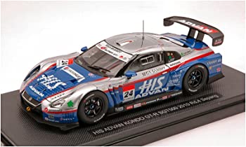 【中古】エブロ 1/43 HIS ADVAN KONDO GT-R Rd.4 Sepnag 為し終わる品 車-ミニカー・トイカー