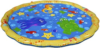 【中古】（非常に良い）Banzai 54in-Diameter Sprinkle and Splash Play Mat by Banzai