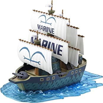 【中古】（非常に良い）ワンピース 偉大なる船 (グランドシップ) コレクション 海軍軍艦 (From TV animation ONE PIECE)
