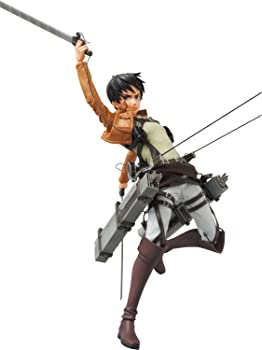 【中古】（非常に良い）RAH リアルアクションヒーローズ 進撃の巨人 エレン・イェーガー 1/6スケール ABS&ATBC-PVC製 塗装済み可動フィギュア