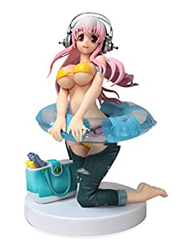 SUPER SONICO そに子ちゃん フィギュア 今日はあついです　プライズ Amazon.co.jp: すーぱーそに子 そに子ちゃん生活密着取材