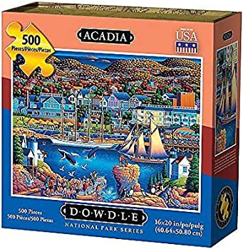 【中古】(非常に良い)DowdleフォークアートAcadia National Parkパズル(500?Piece)|GoodLifeStore