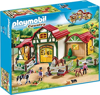 【中古】（非常に良い）Playmobil 6926 Country Large Horse Farm