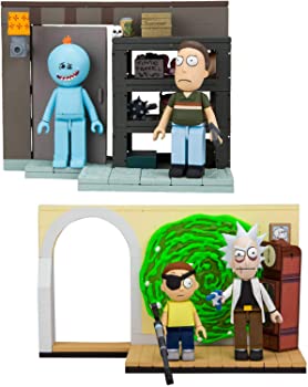 【中古】（非常に良い）Mc Farlane - Jeu de Construction Rick & Morty - Mini Set Serie 1 - 0787926128703
