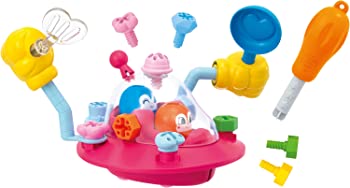 【中古】（非常に良い）アンパンマン くみたてDIY コキンちゃんもいるよ♪ねじねじドキンUFO