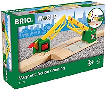 【中古】(未使用品)BRIO WORLD マグネット式踏切 33750