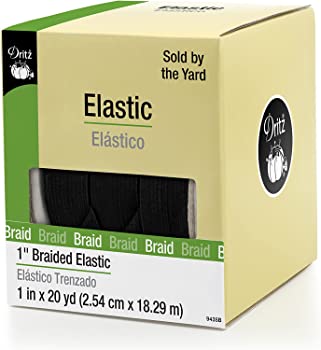 【中古】Braided Elastic 1\"X20 Yards-Black (並行輸入品)"
