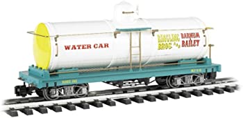 【中古】（非常に良い）Bachmann Industries Ringling Bros. and Barnum & Bailey - ウォータータンクカー - 大型「G」スケールローリングストレイン。