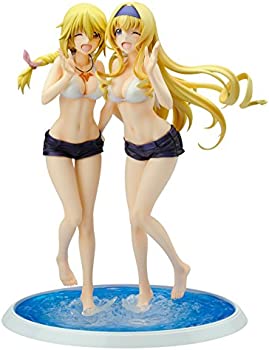 【中古】（非常に良い）IS[インフィニット・ストラトス] シャルロット&セシリア 水着Ver. 1/7スケール PVC製 塗装済み完成品フィギュア｜GoodLifeStore