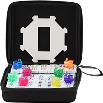 【中古】[CHH]CHH Double 12 Mexican Train Number Dominoes To Go Travel Size With Zip Up Case, Hub & 8 Domino Trains 4676068 [並行輸入品]｜GoodLifeStore