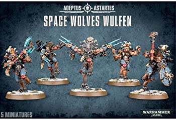 【中古】（人並み外れたに好いたらしい）Warhammer 40k Space Wolves Wulfen 2015