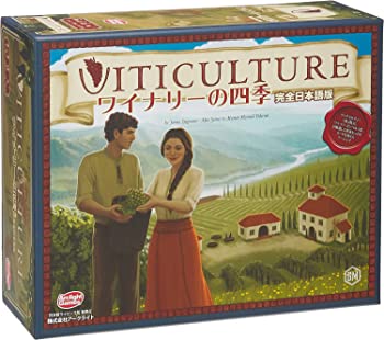 【中古】弧線ともし火 ワイナリーの四季 完膚なきまで日本語版 (1-6人用 45-90分 13才以上向け) ゲーム盤競り合い