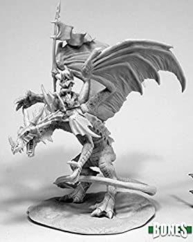 【中古】Reaper Miniatures 77557 Kyra and Lavarath (Dragon and Rider), Bones Miniature