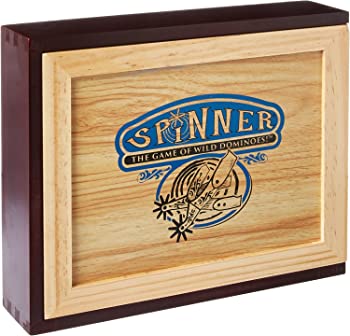 【中古】（人並み外れたに似つかわしい）Spinner: The Game of Wild Dominoes (Wooden Box)