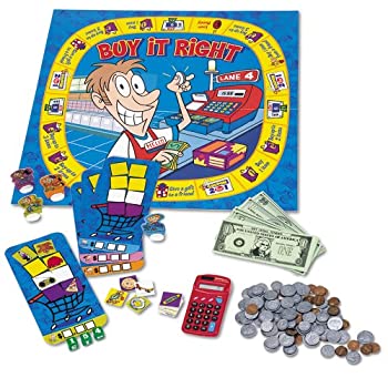 【中古】（非常に良い）アメリカ通貨 すごろく ショッピングゲーム Buy It Right Shopping Game LER2652｜GoodLifeStore