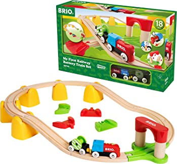 【中古】（人並み外れたに似つかわしい）BRIO マイ一塁手 バッテリーパワーレールセット 33710