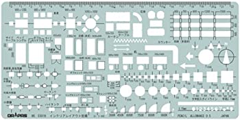 (未使用･未開封品)　ドラパス テンプレート E503 陶器定規 1:50 1:100 31503 sdt40b8 Amazon | ドラパス テンプレート E503 陶器定規 1:50 1:100