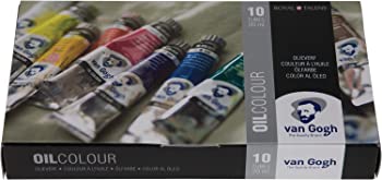 【中古】（人並み外れたに好いたらしい）ターレンス 油絵具 ヴァンゴッホ 10色仕かける 紙箱入 T02C410 20ml(6号)
