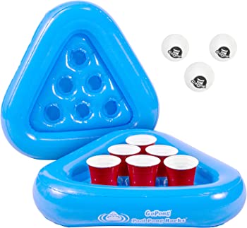 【中古】(未使用品)Go Pong Pool Pong Rack Floating Beer Pong Set フローティング ビアポン