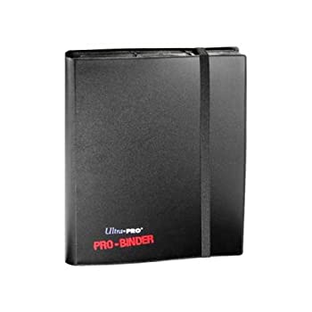 【中古】（非常に良い）Ultra-pro, Black Pro binder 360 sleeve side loading, Mtg, Yugioh, WoW