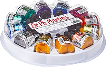 【中古】（非常に良い）Dr. Ph. Martin's Iridescent Calligraphy Color, 1.0 oz, Set of 12 (Set 2)