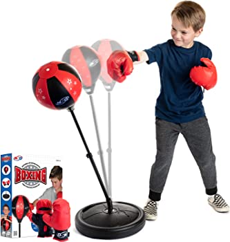 【中古】NSG Jr. Sports Boxing Set, Red/Black by NSG [並行輸入品]