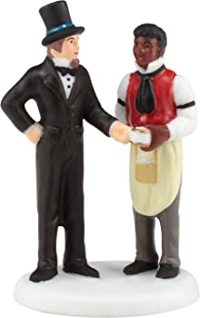 【中古】Department 56 New England Village Another Satisfied Customer Accessory, 0.98-Inch [並行輸入品]