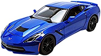 【中古】（非常に良い）[Maisto]Maisto 2014 Chevrolet Corvette Stingray Z51 Blue 1/18 by 31677 31677BL [並行輸入品]