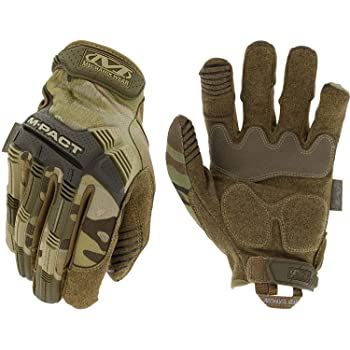 【中古】（非常に良い）メカニクスウェア(Mechanix Wear) エムパクト XL マルチカム迷彩柄 MPT-78-011 タッチスクリーン対応 EN388適合:3121XP EN13594合格 洗濯可