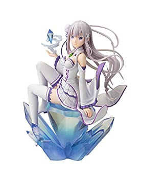 【中古】(非常に良い)コトブキヤ Re: ゼロから始める異世界生活 エミリア 1/8スケール PVC製 塗装済み完成品フィギュア