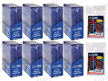 【中古】200 ULTRA PRO REGULAR TOPLOADERS Standard + 200 Free Sleeves New Top Load Lot画像