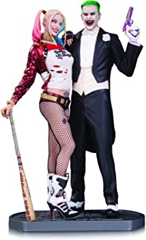【中古】（非常に良い）DC Collectibles suicide squad movie : the Joker and Harley Quinn Statue