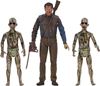 【中古】Neca - Figurine Ash VS Evil Dead - 3 Pack Bloody Ash VS Demon Spawn 18cm - 0634482419496｜GoodLifeStore