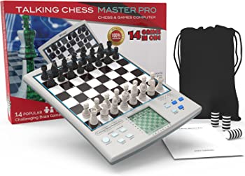 【中古】[iCore] 電子チェス磁気チェスボード 14イン1 コンピュータ音声教育システム チェス戦略自動 教える ６歳から以上 子供 大人用｜GoodLifeStore