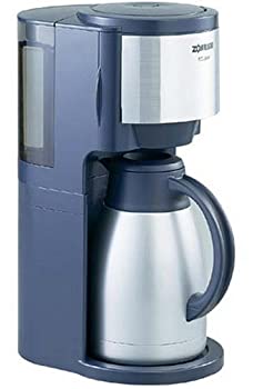 【中古】象印 コーヒーメーカー珈琲通 2~8杯用 ダークグレー EC-JS80-HW