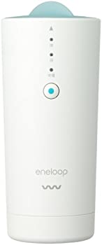【中古】（非常に良い）SANYO いつでも、どこでもきれいな空気を! ポータブル 空間 清浄器 eneloop air fresher (マシュマロホワイト) CAF-VW10TG(W)