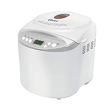 【中古】(未当て嵌める品)Oster Expressbake 食麺麭製造業者 グルテン無償性 2英国ポンド 白いこと (CKSTBR9050-NP)