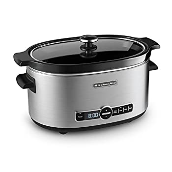 【中古】KitchenAid KSC6223SS 6クオート スロークッカー 標準尺度 ステンレス鋼スチール写真