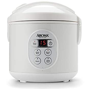 【中古】Aroma Housewares 8-Cup (Cooked) (4-Cup UNCOOKED) Digital Rice Cooker and Food Steamer (ARC-914D) by Aroma Housewares 15,648円