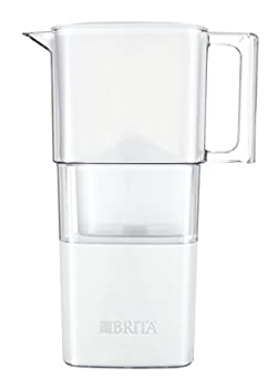 【中古】（人並み外れたに似つかわしい）ポット型浄水器 BRITA(ブリタ) リクエリ 黒いことおぼえ書き