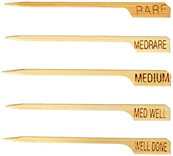 【中古】（人並み外れたに似つかわしい）TableCraft H1028 Steak Marker 3.5-Inch Bamboo by Tablecraft