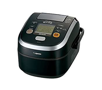 【中古】（非常に良い）象印 炊飯器 圧力IH式 5.5合 南部鉄器極め羽釜 プライムブラック NP-WT10-BZ
