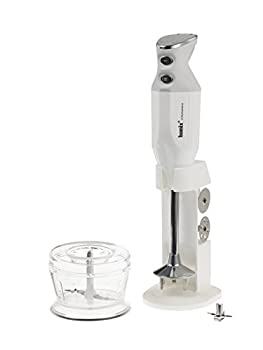 【中古】（非常に良い）Bamix M150 DeLuxe Immersion Hand Blender White 3 Stainless Steel Interchangeable Blades [並行輸入品]