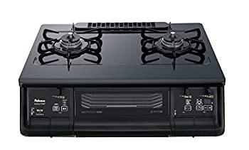 【中古】(非常に良い)パロマ ガステーブル 水無し両面焼き 59cm 都市ガス(12A13A) 右強火 プラチナブラック IC-365WA-R-12A13A|GoodLifeStore