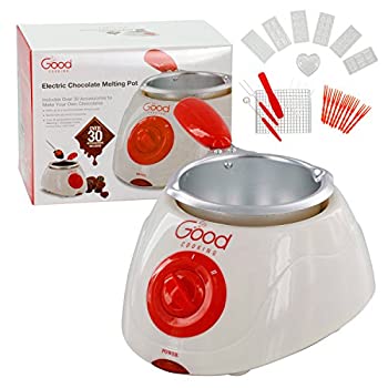【中古】（非常に良い）Chocolate Melting Pot- Electric Chocolate Fondue Fountain Pot with over 30 Free Accessories and 12 Recipes by Good Cooking