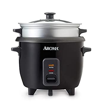 【中古】（人並み外れたに好いたらしい）Aroma Housewares ARC-363-1NGB 3 Cups Uncooked/6 Cups Cooked Rice Cooker Steamer Silver by Aroma Housewares