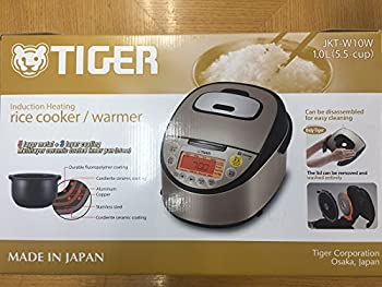 【中古】（非常に良い）【海外向け】 TIGER IH炊飯器 W銅５層遠赤特厚釜 [JKT-W10W]　1.0L(5.5CUP)　220V仕様｜GoodLifeStore