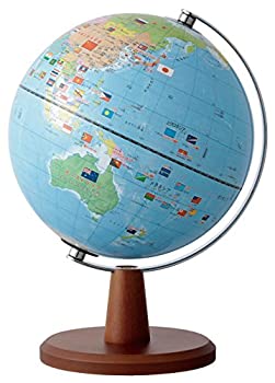 【中古】（非常に良い）レイメイ藤井 地球儀 国旗 球径20cm OYV221｜GoodLifeStore