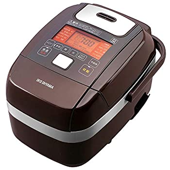 【中古】（非常に良い）アイリスオーヤマ 圧力IH炊飯器 3合 ブラウン 圧力IH式 炊飯器 銘柄炊き分け機能 極厚火釜 玄米 茶 デザイン RC-PH30-T｜GoodLifeStore