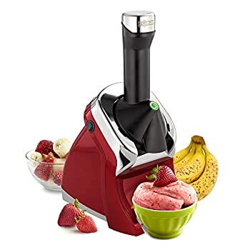 【中古】Yonanas 988RD デラックスフローズンデザートメーカー プレミアムクロームデザイン 乳製品フルーツソフトサービングは、アイスクリームに代わる|GoodLifeStore